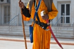 Alter Tempelwächter im Sikh-Tempel