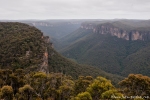 Toller Blick in die Great Dividing Range am Anvil Rock Lookout - Blue Mountains NP