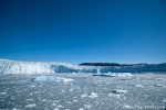 Bucht am Eqi-Gletscher