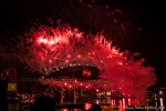 Kussmund - Silvesterfeuerwerk an der Harbour Bridge - Sydney