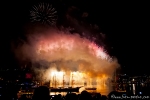 Silvesterfeuerwerk an der Harbour Bridge