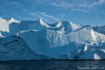 Riesige Eisberge stauen sich vor der Diskobucht