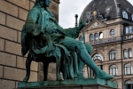 Denkmal für Ludvig Baron Holberg, einen dänisch-norwegischen Dichter