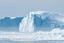 Eisberg nach einem Abbruch