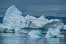 Die Natur formt diese Eisberge