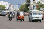 Tuktuks fahren auch in Jakarta