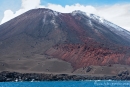 Die Lavafelder des Anak Krakatau