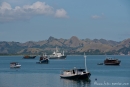 Blick auf den Hafen von Labuhan Bajo