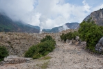 Eingang zum Vulkankratergebiet des Papndayan