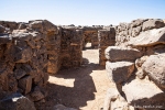 Grundmauern des ehemaligen Wüstenschlosses Qasr Ain-Es-Sil
