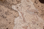 Wüstenschloss „Qasr Al Hallabat“, Mosaikboden im Palast