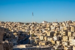 Blick von der Zitadelle des Jabal el Qala‘a, Amman