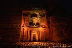 Lichtershow am Schatzhaus von Petra