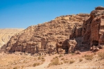 Blick auf die Königswand in Petra