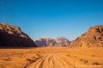 Im Wadi Rum herrscht Verkehr wie auf der Autobahn