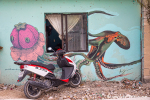 Grafitti in Tulum