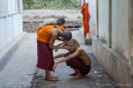 "Badezimmer" im Mönchskloster auf dem Mandalay Hill