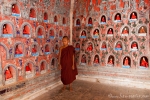 Junger Mönch im Shwe yan pyay Kloster