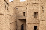 Verlassene Lehmstadt von Al Hamra
