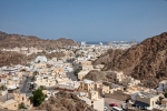 Blick auf die Altstadt von Muscat