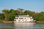 Ein weiteres Hotelboot auf dem Rio Cuiabá
