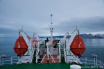 Die Antarctic Dream läuft in den Sankt Jonsfjord ein