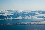 Landeanflug auf Spitzbergen
