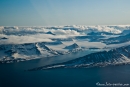 Landeanflug auf Spitzbergen