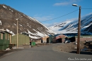 Hauptstraße in Longyearbyen