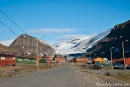 Hauptstraße in Longyearbyen