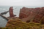 Blick auf die "Lange Anna" - das Wahrzeichen der Insel Helgoland