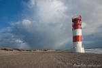 Einsamer Strand auf der Helgoländer Düne