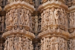 Details am Tempel - Khajuraho