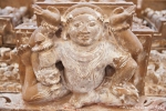 Götterstatue - Khajuraho