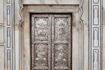 Silberne Tür am Durgiana Mandir, Amritsar