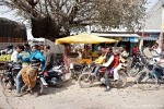 Straßenverkehr in Indien