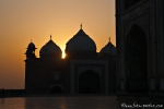 Sonnenaufgang am Taj Mahal - Agra