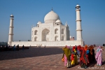 Indiens berühmtestes Gebäude - das Taj Mahal, Agra