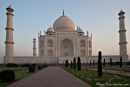 Das Taj Mahal vor dem ersten Besucheransturm
