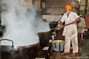 Überall brodelt und dampft es in der Garküche - Goldener Tempel, Amritsar