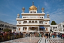 Akal Takht - der Sitz der obersten religiösen und politischen Autorität der Sikhs - Goldener Tempel, Amritsar