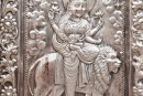 Silberne Tür des Tempels Durgiana Mandir - Amritsar