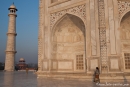 Morgens am Taj Mahal, Agra