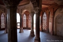 Säulenhalle im Red Fort - Agra