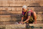 Waschen am Ganges - Varanasi