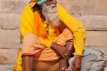 Heiliger Mann in Varanasi